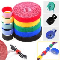 10M Wire Organizer Velcro Cable Ties, Velcro Straps Tape, Adhesive Fastener Tape Magic Hooks Loops Cable Ties