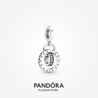 Official Store Pandora Logo Circles Dangle Charm