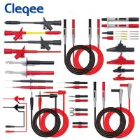 Cleqee P1600 Series Professional Multimeter Test Lead Kit BNC Test Cable Test Probe IC Test Hook Automotive Tool Repair Set