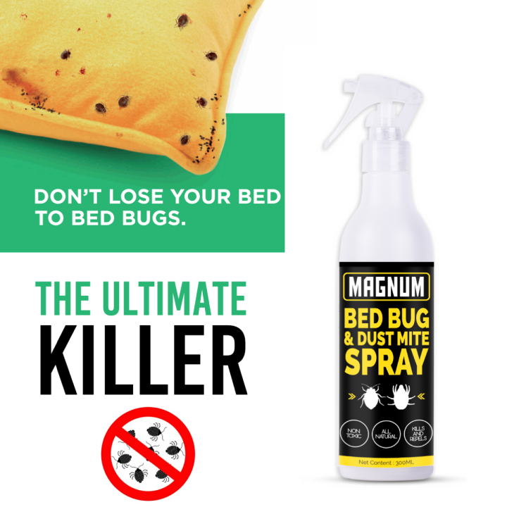 Magnum Bed Bug & Dust Mite Control Spray Lazada
