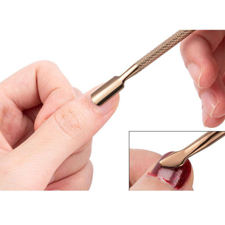 lowest-price-mh-cuticle-nail-pusher-ช้อนเล็บเล็บ-pusher-scraper-remover-สแตนเลส