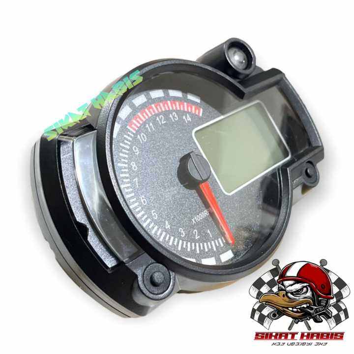 SPEEDOMETER KOSO SPIDO METER SPEEDO METER KOSO RX2N LED PLUS KABEL SENSOR SPIDO METER MOTOR