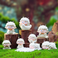 Girl Heart Sheep Baa Decoration Creative Lamb Car Interior Decoration Baking Cake Decoration Desktop Small Decorations