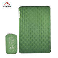 Widesea แคมป์ปิ้ง Double Inflatable ที่นอนกลางแจ้ง Sleeping Pad เตียง Ultralight พับเต็นท์เบาะรองนั่ง Beach Air Mat