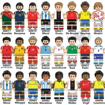 Lego football hot sale figures