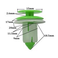 รถ Fastener Rivet สำหรับ Chrysler 300C Grand Voyager คลิปพลาสติก Auto ภายใน Trim แผง Retainers สำหรับ Dodge