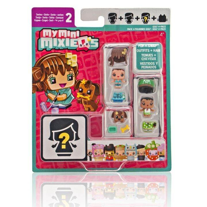 My Mini MixieQ's ตุ๊กตาจิ๋ว Series 2 Collection, 4 ตัวละคร มีสัตว์ ...