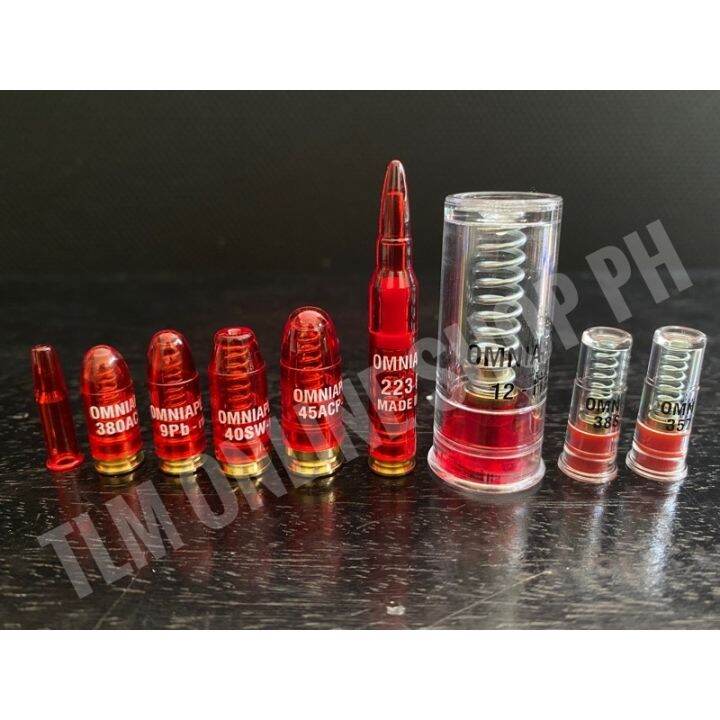 SNAP CAPS/DUMMY BULLET/PRACTICE BULLET for CALIBER .22LR/.380/.9mm/.40