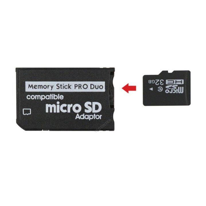 ตัวแปลงเมม-psp-micro-sd-card-เป็น-memory-stick-pro-duo-psp-สามารถใส่กล้องได้บางรุ่น-adaptor-แปลง-micro-sd-to-psp