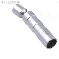 ❅﹊ Universal Joint 14/16mm Swivel Magnetic Thin Wall Car Removal Tool Spark Plug Sleeve Socket Wrench Drive Spark Plug Tool