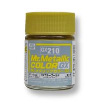 Mr.Hobby Mr.Metallic Color GX210 Blue Gold 4973028033410