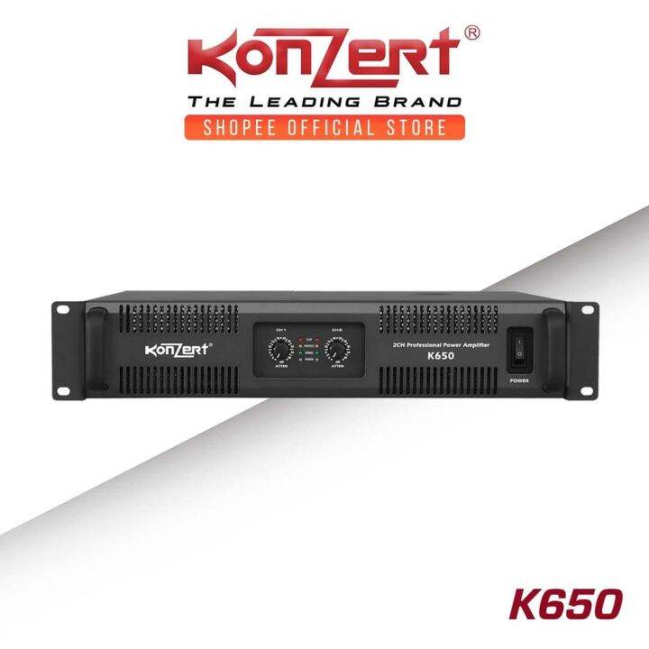Konzert K650 Power Amplifier Lazada PH