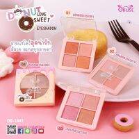 OB1441 OBUSE LOVE SWEET EYESHADOW โอบิวซ์ เลิฟ สวีท อายแชโดว์ 4 สี โดดเด่นเป็นประกาย เนื้อสัมผัสนุ่มเนียนละเอียด เกลี่ยง่าย เม็ดสีชัดเจน โดดเด่นสวยงาม