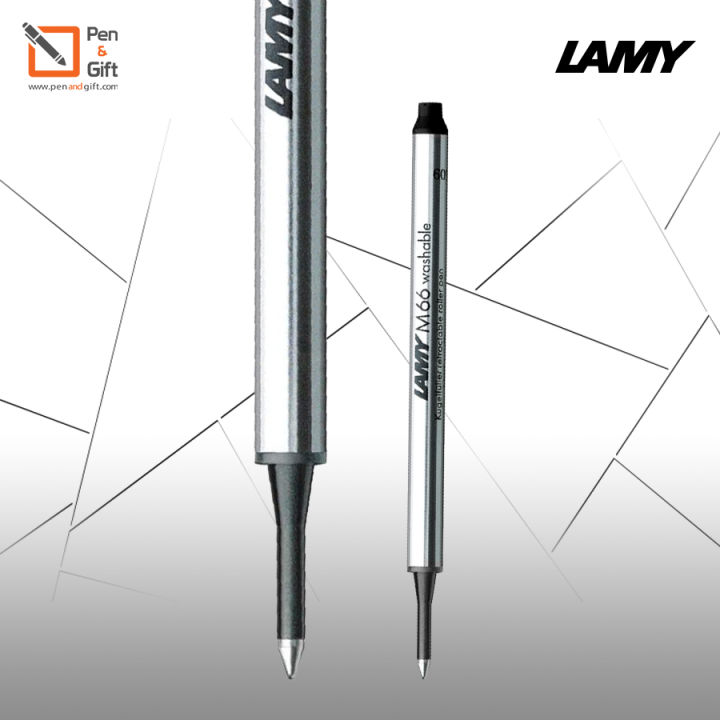 lamy-m66-rollerball-pen-refill-broad-b-1-0-mm-black-ink-ไส้ปากกาโรลเลอร์บอล-ลามี่-m66-หัว-b-1-0-มม-หมึกดำ-ของแท้-100-ไส้ปากกา-lamy-ไส้ปากกา-lamy-m66-penandgift