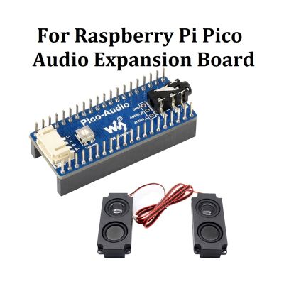 Waveshare for Raspberry Pi Pico Audio Expansion Board Module Stereo Decoder with Speaker External Headphone Interface Output