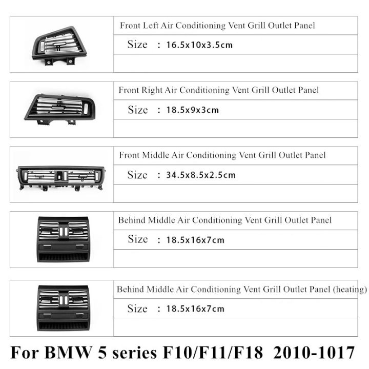 hot-lozklhwklghwh-576-ร้อน-w-สำหรับ-bmw-f10สำหรับ-bmw-f11สำหรับ-bmw-f18-5-series-2010-2017ด้านหน้าแถวลมซ้ายศูนย์ขวาเครื่องปรับอากาศ-vent-ย่าง-o-utlet-แผง