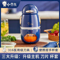 [ จัดด่วน ] Xiaobei Bear Baby Food Machine เครื่องทำอาหารมัลติฟังก์ชั่นขนาดเล็กสำหรับเด็กเครื่องบดน้ำผลไม้และชุดเครื่องมือสิ่งประดิษฐ์โคลน