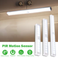 LED ไฟในคืนสมาร์ท PIR Motion Sensor ไร้สายคืนโคมไฟห้องนอนตกแต่งตรวจจับแสงผนังตกแต่งโคมไฟตู้ครัว