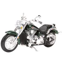 Maisto 1:18 Kawasaki Vulcan รถหล่อแบบคงที่โมเดลรถจักรยานยนต์ของเล่นงานอดิเรกของสะสม