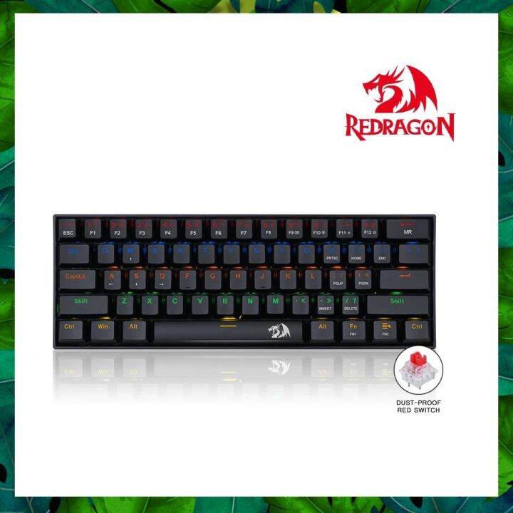 Redragon LAKSHMI K606R Mechanical Gaming Keyboard K606(Dust-Proof Blue ...