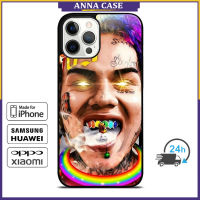 6ix9ine Six Nine Rapper Phone Case for iPhone 14 Pro Max / iPhone 13 Pro Max / iPhone 12 Pro Max / XS Max / Samsung Galaxy Note 10 Plus / S22 Ultra / S21 Plus Anti-fall Protective Case Cover