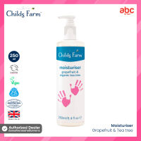 Childs Farm โลชั่นสูตรอ่อนโยน Moisturiser กลิ่น Grapefruit &amp; Tea Tree Oil (0 months+, 250ml)