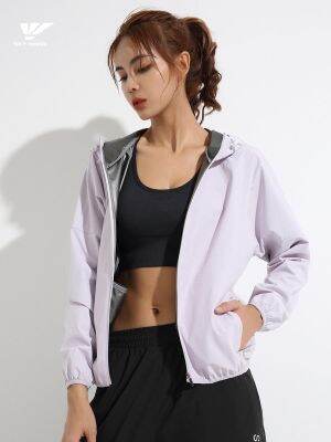 original High-end SKYHAND graphene sweat suit tops sportswear tops womens fitness down suit running sweating