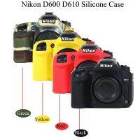 กระเป๋ากล้องวิดีโอที่ดีสำหรับ Nikon D600 D610เคสซิลิโคน D3300 D3400 D3500 Ruer เคสกล้องปกป้องตัวเครื่องป้องกันร่างกาย