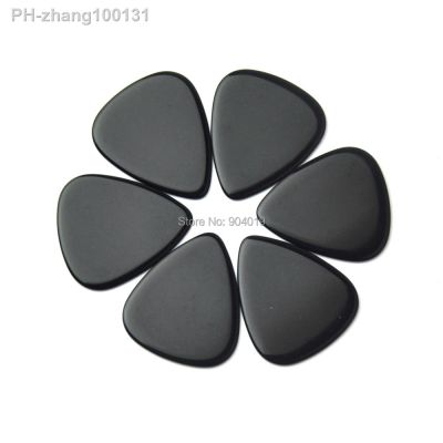 Lots of 50pcs Extra Heavy 1.5mm Blank Guitar Picks Plectrums Solid Black For Electric guitar bass