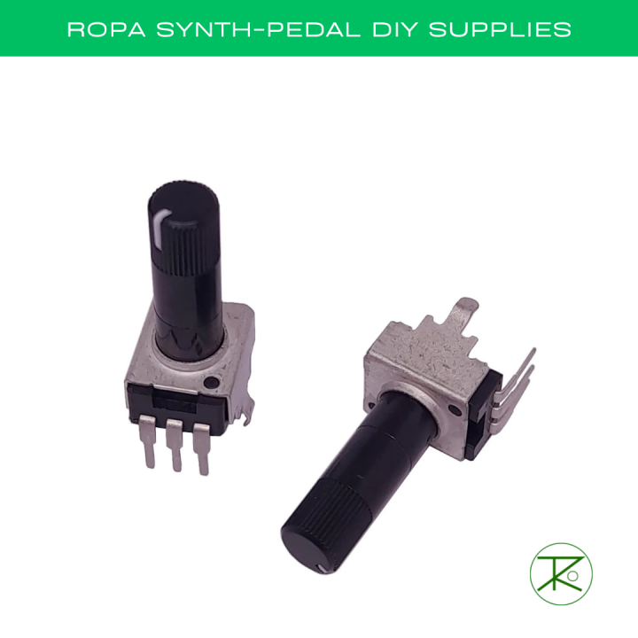 1pc R0902N Vertical Potentiometer With White Line Indicator A100K B100K