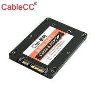 ❆✲ CY Xiwai Mini PCI-E mSATA SSD to 2.5 quot; SATA Hard Disk Enclosure Case Converter Adapter Blacm Color