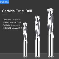 2บิตหัวเจาะเกลียวคาร์ไบด์แข็งดอกสว่านทังสเตน CNC 1-20มม. บิตการทำงานโลหะสำหรับสแตนเลสเครื่องตัดมิลลิ่งเครื่องมือ HRC58