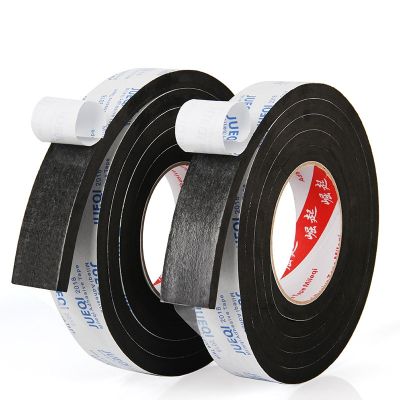 ⊙﹊ Double sided foam tape 1-3mm strong Self adhesive Tape For Photo frame billboard Mounting Fixing Pad Sticky DIY tool