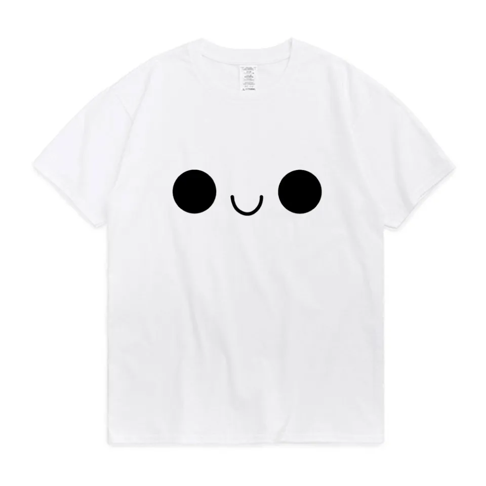 Kavaii Roblox Cuteness Face Wiki Print T Shirt Men Women Street Fashion  Boys Girls Pure Cotton Short Sleeve Tee Shirt Tops Male