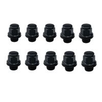 m12x1.5 Black Lug Nuts for Toyota  Corolla  Avalon Camry Sienna Highlander Prius  Wheel Nuts 37mm Length 21mm (13/16") hex Nails  Screws Fasteners