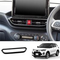 huawe Bright Black Car Interior Dashboard Center Console Air Vent A/C Outlet Frame Cover Trim for Toyota Raize/GR 2020-2022