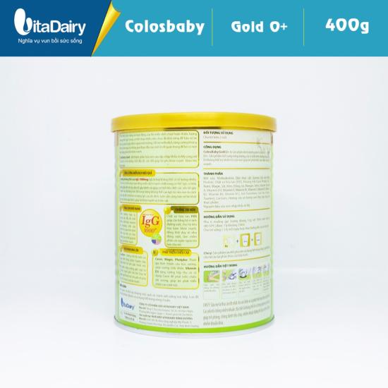 Sữa bột colosbaby gold 0+ 400g - ảnh sản phẩm 3