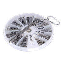 baoda 600pcs Tiny SCREWS NUT + ไขควงนาฬิกาแว่นตาแว่นตาซ่อมชุดเครื่องมือใหม่