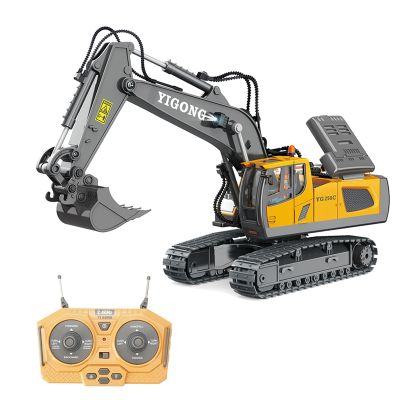 2.4G Wireless RC Excavator Remote Control RC Truck Crawler Truck Electric Engineering Vehicle Toys for Kids
