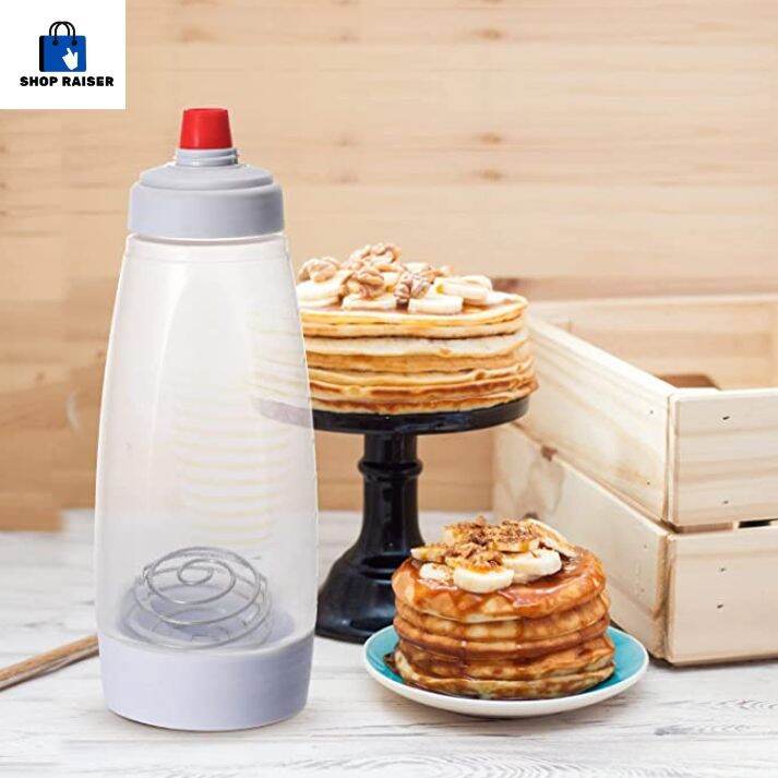 Shop Raiser Bottle Dispenser Mixing Shaker Cupcake Pancake Muffin