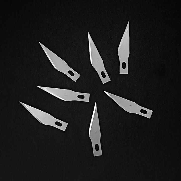 50-100pcs-blades-stainless-steel-engraving-knife-blades-metal-blade-wood-carving-blade-replacement-surgical-scalpel-craft-tools