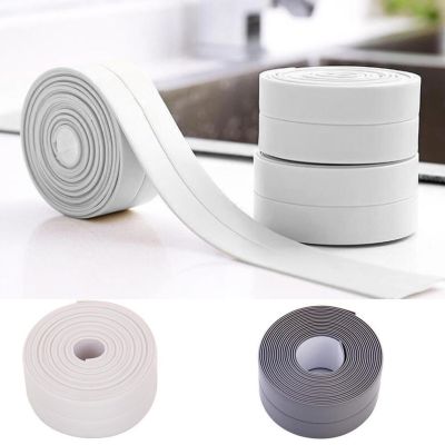 【CW】 3.2Mx22mm Shower Sink Strip Tape Adhesive Wall Sticker for