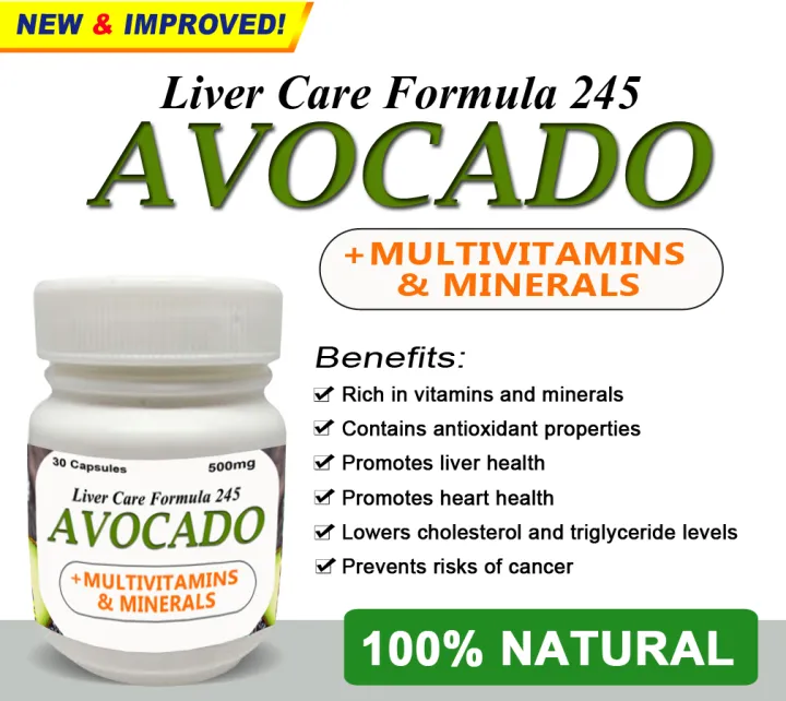 Liver Care Formula 245 Avocado Capsules Lazada Ph