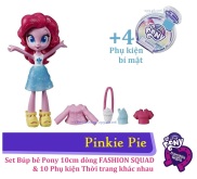 PINKIE PIE Bộ Búp bê PONY 10cm & 10 Phụ kiện Thời trang - Mới Không Hộp