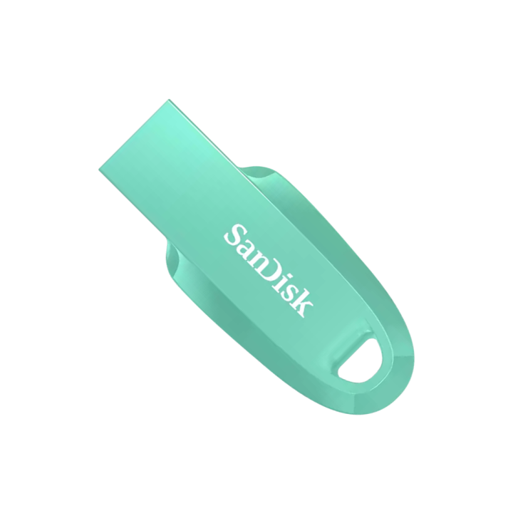 sandisk-ultra-curve-usb-3-2-gen-1-256gb-แฟลชไดร์ฟ-สีเขียวมิ้นท์-ของแท้-ประกันศูนย์-5-ปี