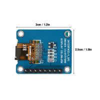 0.96หน้าจอขนาดนิ้วโมดูล HD IPS โมดูลหน้าจอสีLCD IPS 80X160 3.3V SPI ST7735สำหรับ1.2x1.0in Arduino