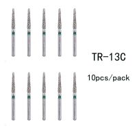 【100%-New】 fzuyoe 10ชิ้น/แพ็ค BR-31 Diamond Burs เจาะ Handpiece จับเส้นผ่าศูนย์กลาง1.6มม.เครื่องมือ BR-41 TR-13 FO-32 SF-41