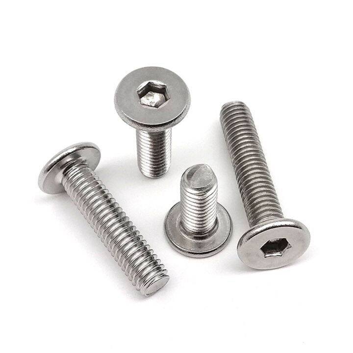 1-5-10-50pc-cm-m1-6-m2-m2-5-m3-m4-m5-m6-m8-304-a2-stainless-steel-hex-hexagon-socket-ultra-thin-flat-wafer-head-allen-bolt-screw