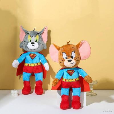 หมอนตุ๊กตานุ่ม รูปการ์ตูนซูเปอร์แมน NS3 DC Tom and Jerry ของขวัญ สําหรับตกแต่งบ้าน