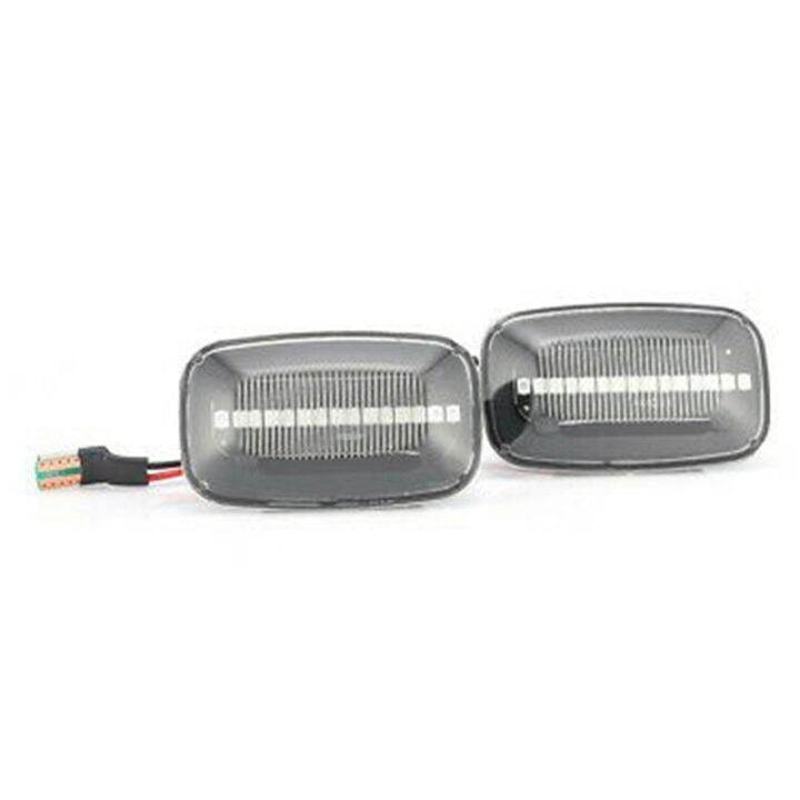 4X Dynamic LED Side Marker Fender Lights Flowing Turn Signal Light for ...